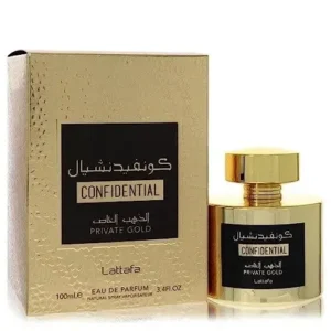 An Elite Fragrance Confidential Private Gold EDP Perfume by Lattafa