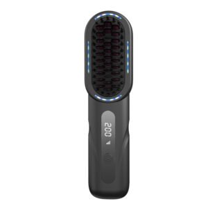 Portable Wireless Hair Straightening Comb Home Styling Hair Straightener