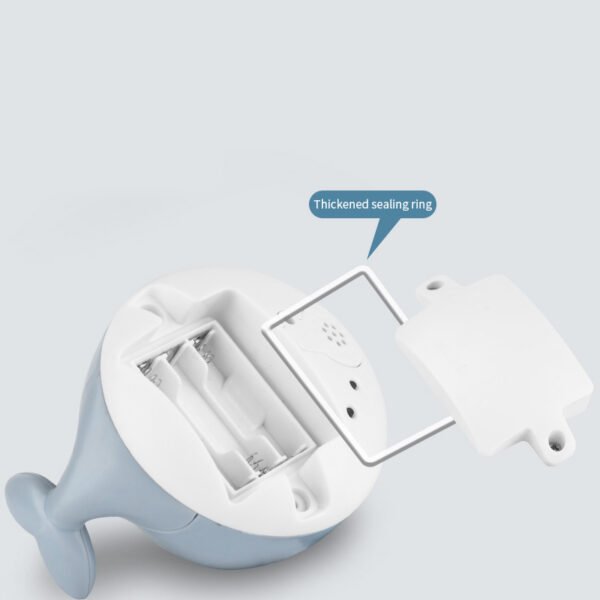New Baby Bathroom Bath Electric Induction Whale Spray Small Toy - Image 5