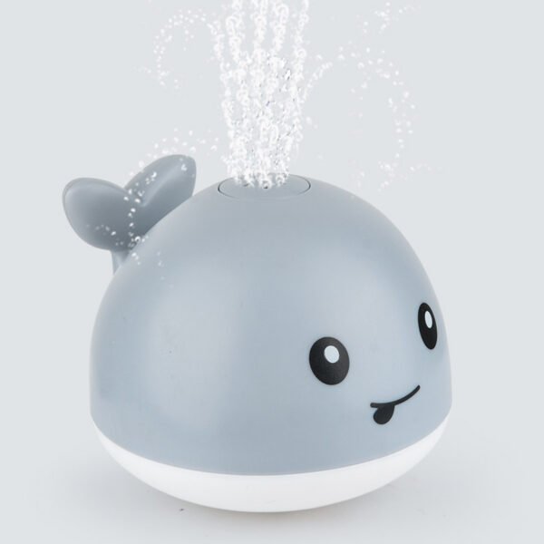 New Baby Bathroom Bath Electric Induction Whale Spray Small Toy - Image 6