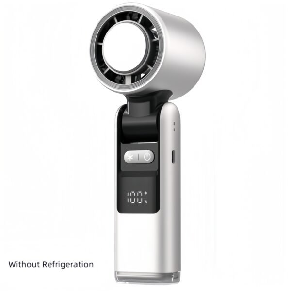 Turbos Chilled Ice Sensation Cold Fan Super Mini Turbos Speed Fan USB Powered Digital Display For Outdoor Camping Travel - Image 5