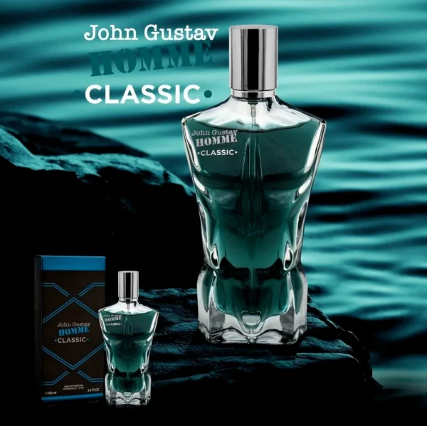John Gustav Homme Classic Eau De Parfum By Fragrance World 100ml 3.4 FL OZ