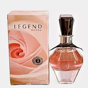 LEGEND ROSSA for women Eau de Perfum by FRAGRANCE WORLD. 100 ml, 3.4 fl.oz.