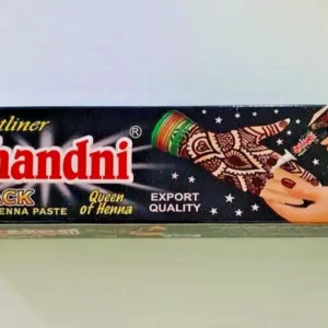 CHANDNI BLACK HENNA paste queen of henna Ink BLACK Natural ORIGINAL