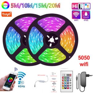 WIFI infrared Bluetooth LED Strip 5050 2835RGB Indoor And Outdoor Ambient Decorative Waterproof Strip Light Set