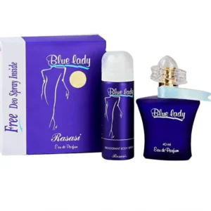 BLUE LADY RASASI EAU DE PARFUM 1.3FL.OZ. WITH 1.6FL.OZ. DEODORANT WOMEN PERFUME