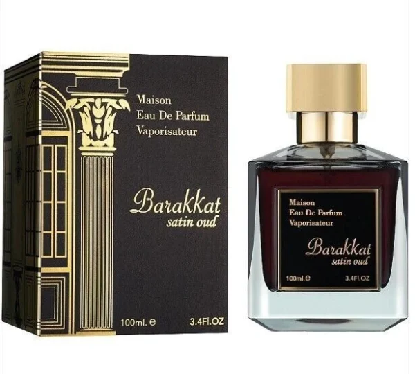 Barakkat Satin Oud by Frag World | EDP -100ml 3.4oz - Unisex 🥇Niche Fragrance🥇 - Image 2