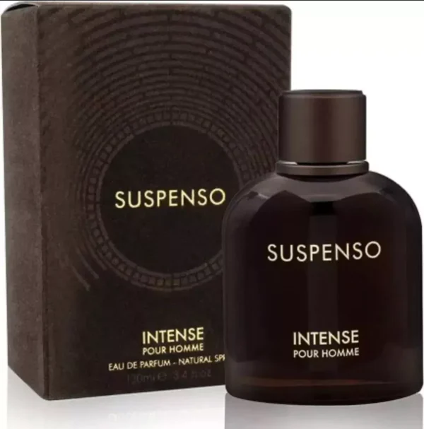 SUSPENSO INTENSE FOR MEN'S FRAGRANCE WORLD 100ML/3.4OZ EDP LUXURY PERFUME - Image 3