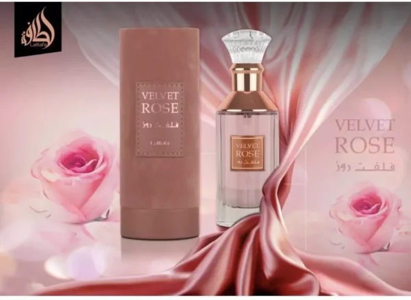 Velvet Rose by Lattafa 3.4 oz EDP Perfume Cologne Unisex