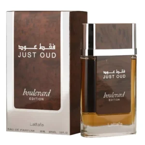 Just Oud Boulevard EDP Perfume By Lattafa 100 ML🥇Super Rich Oud Fragrance🥇
