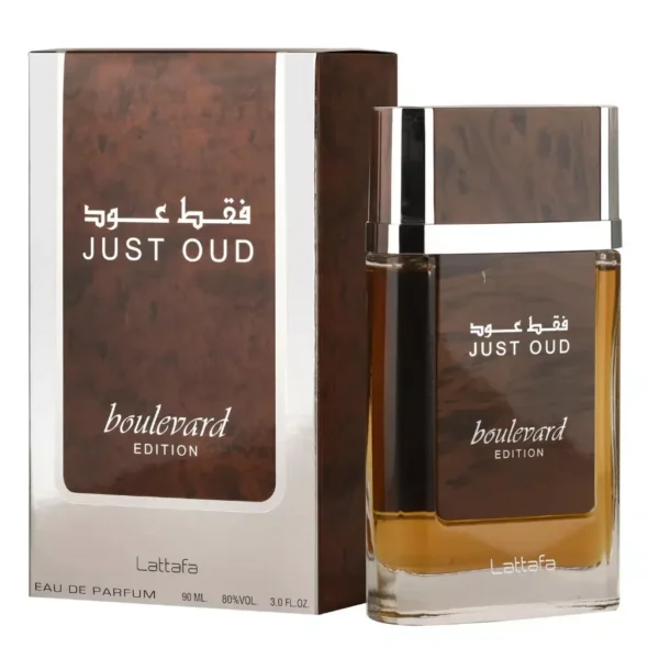 Just Oud Boulevard EDP Perfume By Lattafa 100 ML🥇Super Rich Oud Fragrance🥇