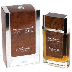 Just Oud Boulevard EDP Perfume By Lattafa 100 ML🥇Super Rich Oud Fragrance🥇