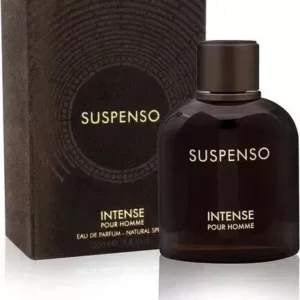 SUSPENSO INTENSE FOR MEN'S FRAGRANCE WORLD 100ML/3.4OZ EDP LUXURY PERFUME