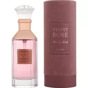 Velvet Rose by Lattafa 3.4 oz EDP Perfume Cologne Unisex