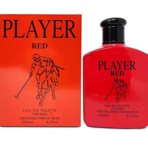 Player Red Cologne 3.4oz Inspired By Ralph Lauren Polo Red