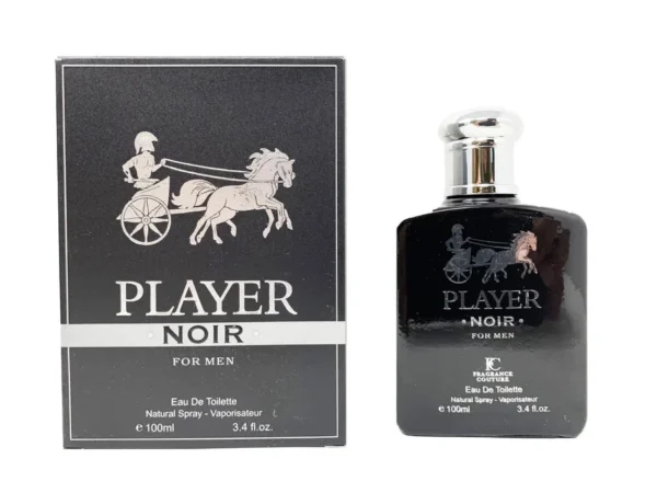 Player Noir Fragrance Couture for Men 3.4 Ounce Spray - Image 2