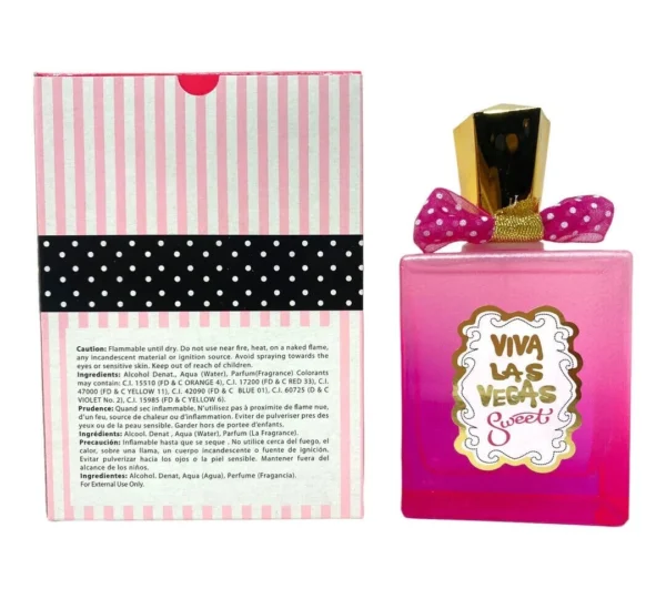 VIVA LAS VEGAS SWEET Women's 3.4 Oz EDP Spray - Image 4