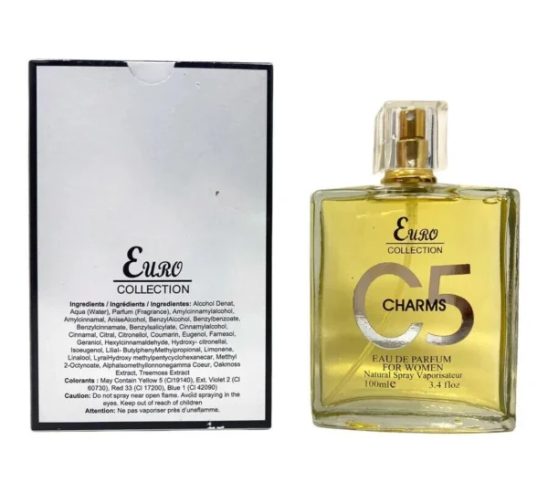 C5 CHARMS For Women By Euro Collection EAU DE PARFUM 3.4 oz / 100ml - Image 2