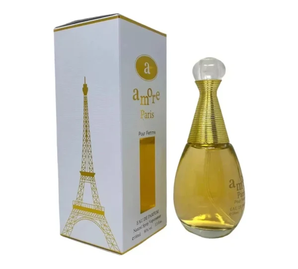 AMORE PARIS FOR WOMEN BY EURO COLLECTION EAU DE PARFUM 3.3oz / 100ml. - Image 2