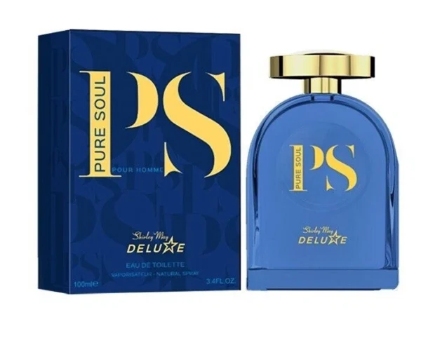 PURE SOUL men's designer cologne 3.4 oz spray by SHIRLEY MAY DELUXE