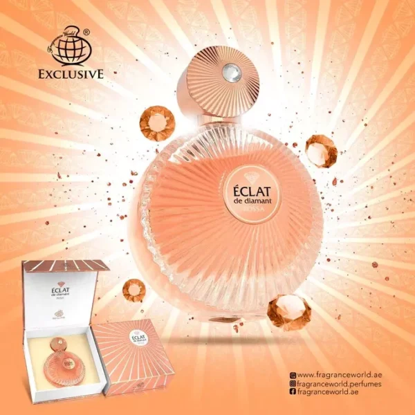 Eclat Diamant Oro EDP Perfume By Fragrance World 100 ML🥇Top Niche Fragrance🥇