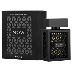 Now Rave by Lattafa 3.4 oz EDP Perfume Cologne Unisex New in Box