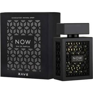 Now Rave by Lattafa 3.4 oz EDP Perfume Cologne Unisex New in Box