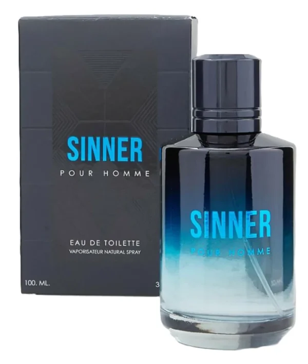 SINNER Pour Homme Men's Cologne 3.4 Oz EDT Spray