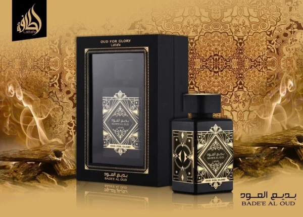 Bade’e Al Oud For Glory for Unisex Eau de Parfum Spray, 3.4 Ounce