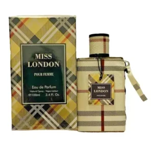 MISS LONDON POUR FEMME Eau de Parfum Natural Sproy - Voporisateur e100ml 3.4 Fl.