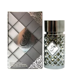 Jazzab Silver By Ard al Zaafaran Eau de Parfum Spray for Men 3.4 fl oz (100 ml)