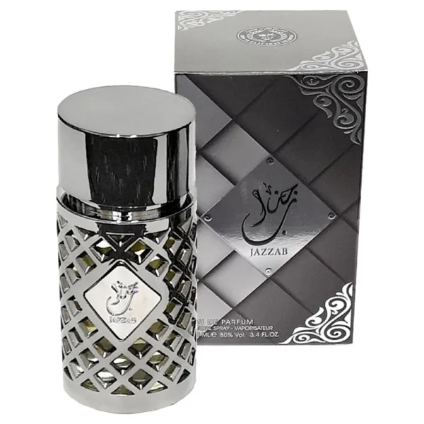 Jazzab Silver By Ard al Zaafaran Eau de Parfum Spray for Men 3.4 fl oz (100 ml) - Image 2