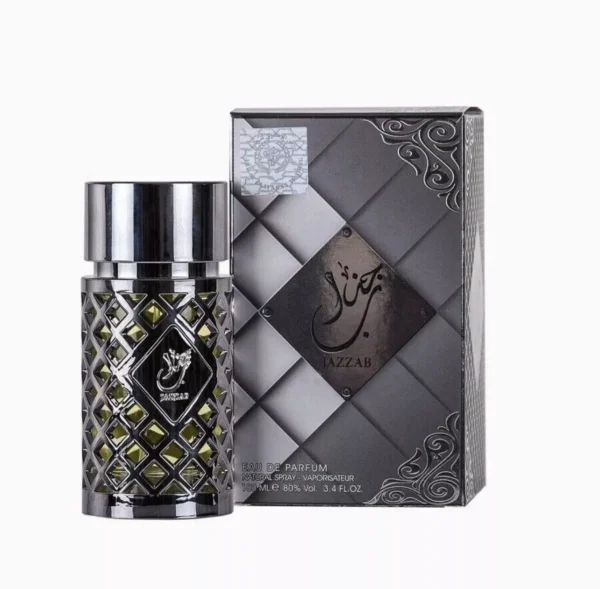 Jazzab Silver By Ard al Zaafaran Eau de Parfum Spray for Men 3.4 fl oz (100 ml) - Image 3