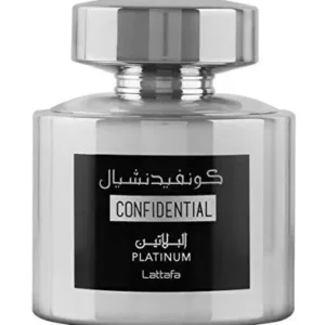 Confidential Platinum EDP Perfume By Lattafa 100 ML🥇Special Unisex Fragrance