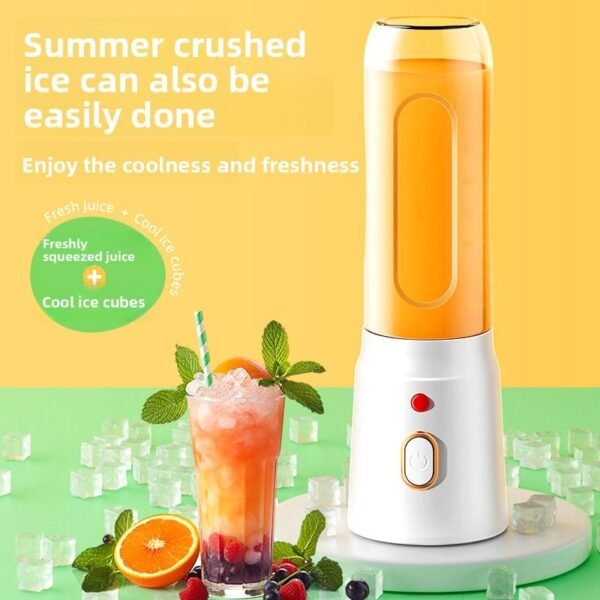 Portable Mini Blender Electric Juicer Cup Multi Functional Fruit Mixer for Home Use - Image 4